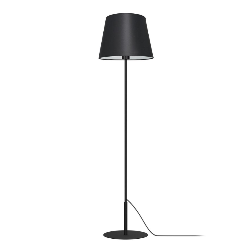 Podna lampa ARDEN 1xE27/60W/230V crna/bijela