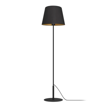 Podna lampa ARDEN 1xE27/60W/230V crna/zlatna