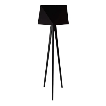 Podna lampa BAKARO 1xE27/60W/230V wenge crna