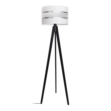 Podna lampa HELEN 1xE27/60W/230V bijela/krom/bor