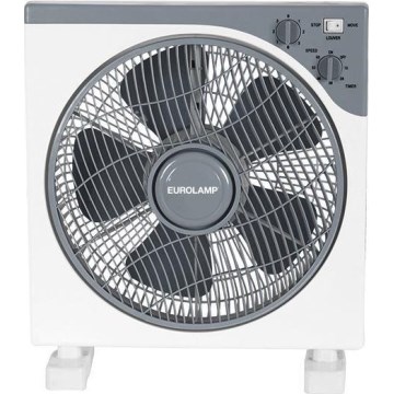 Podni ventilator 45W/230V pr. 37 cm bijela/siva