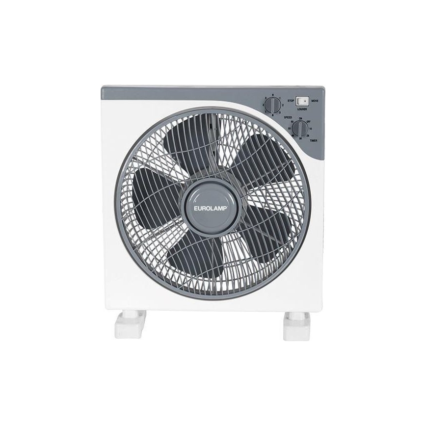 Podni ventilator 45W/230V pr. 37 cm bijela/siva