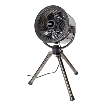 Podni ventilator TRIPOD 40W/230V crna