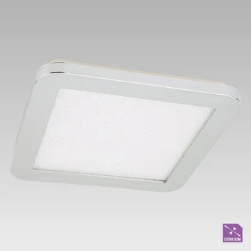 Prezent 62607 - LED Prigušiva stropna svjetiljka za kupaonicu MADRAS 1xLED/24W/230V IP44