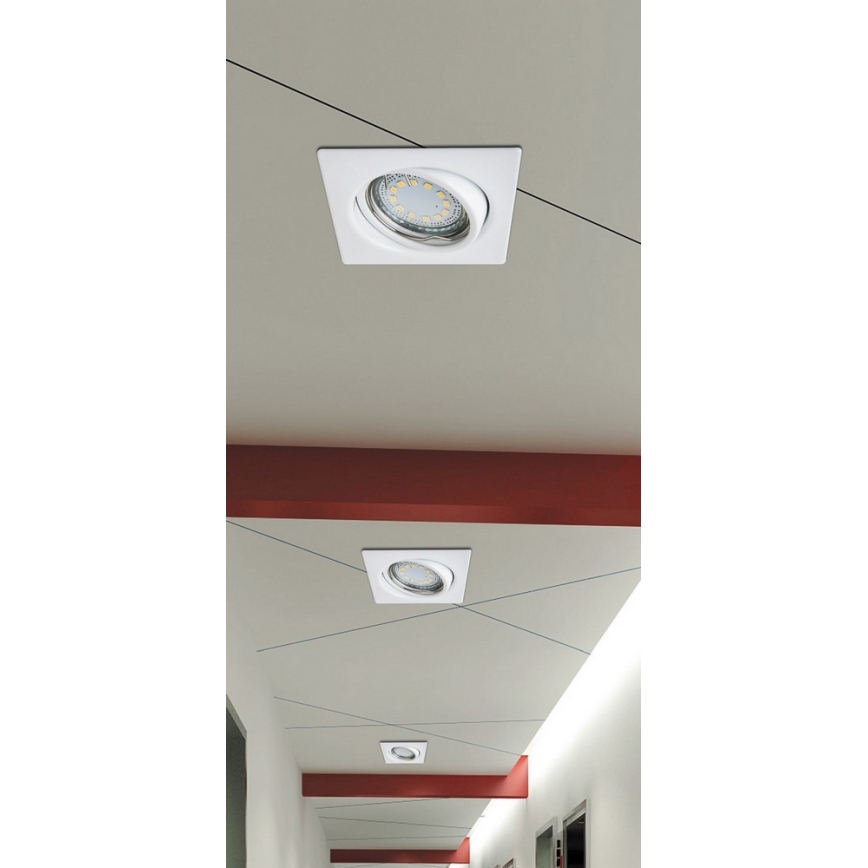 Rabalux - SET 3xLED Ugradbena svjetiljka 3xGU10/3W/230V IP40