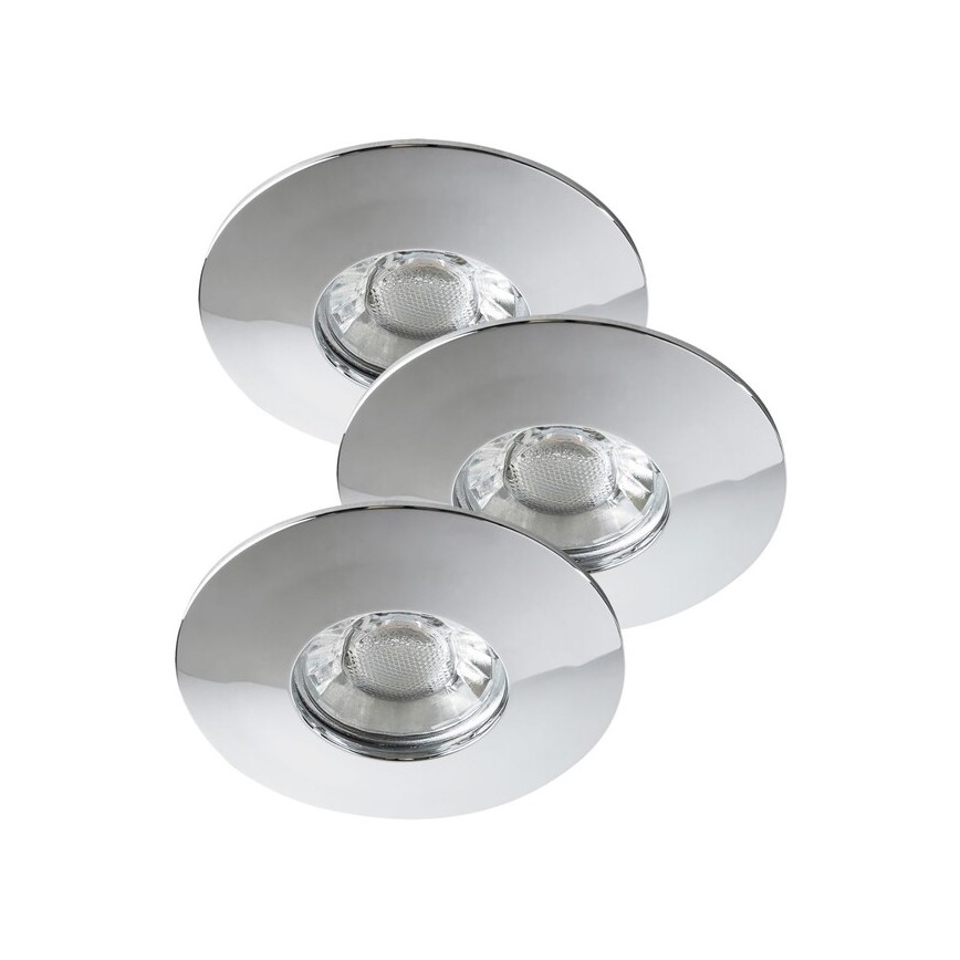 Rabalux - SET 3x LED Ugradna svjetiljka za kupaonicu 3xLED/4W/230V