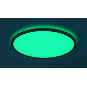 Rabalux - LED RGB Prigušiva stropna svjetiljka LED/22W/230V Wi-Fi + daljinski upravljač