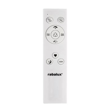 Rabalux - LED RGB Prigušiva stropna svjetiljka LED/22W/230V Wi-Fi + daljinski upravljač