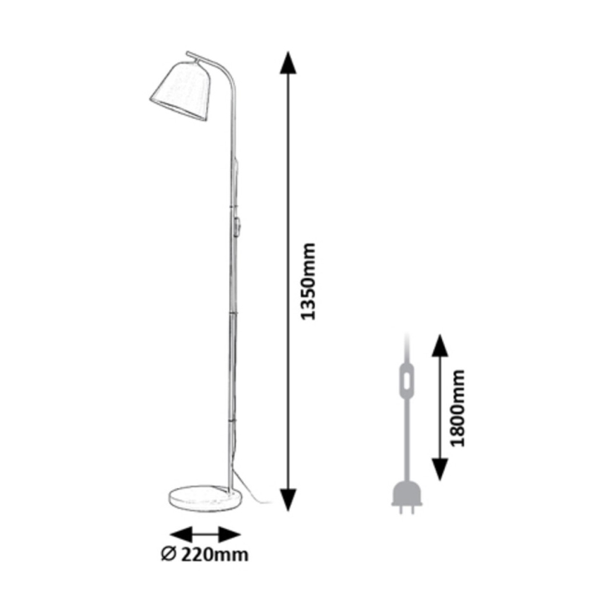 Rabalux - Podna lampa 1xE27/25W/230V