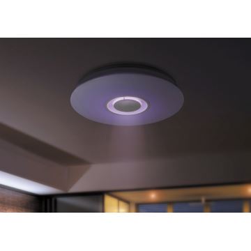 Rabalux - LED RGB Prigušiva stropna svjetiljka 1xLED RGB/24W/230V + daljinski upravljač