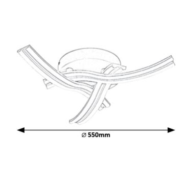 Rabalux - LED Stropna svjetiljka LED/40W/230V