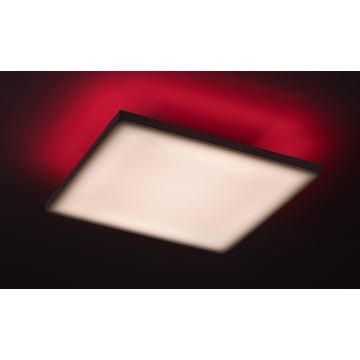 Rabalux - LED RGB Prigušiva stropna svjetiljka LED/24W/230V 3000-6500K 40x40 cm+ daljinski upravljač