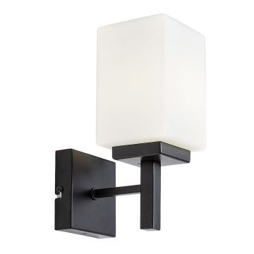 Rabalux - Zidna svjetiljka za kupaonicu 1xE14/10W/230V IP44 crna