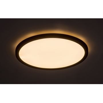 Rabalux - LED Stropna svjetiljka LED/24W/230V 3000/4000/6000K pr. 29 cm crna