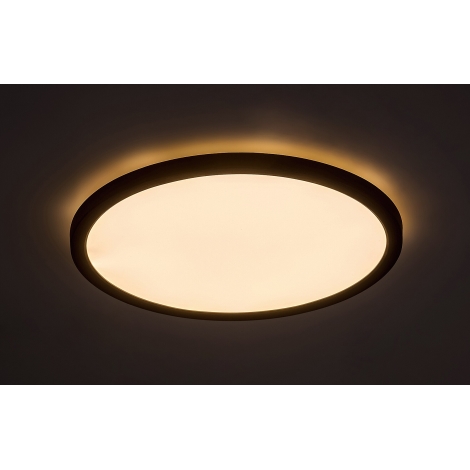 Rabalux - LED Stropna svjetiljka LED/36W/230V 3000/4000/6000K pr. 40 cm crna