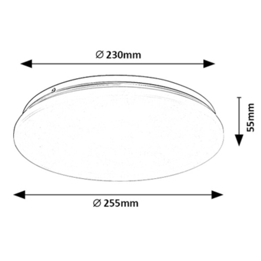 Rabalux - LED Stropna svjetiljka LED/12W/230V 3000K 25 cm