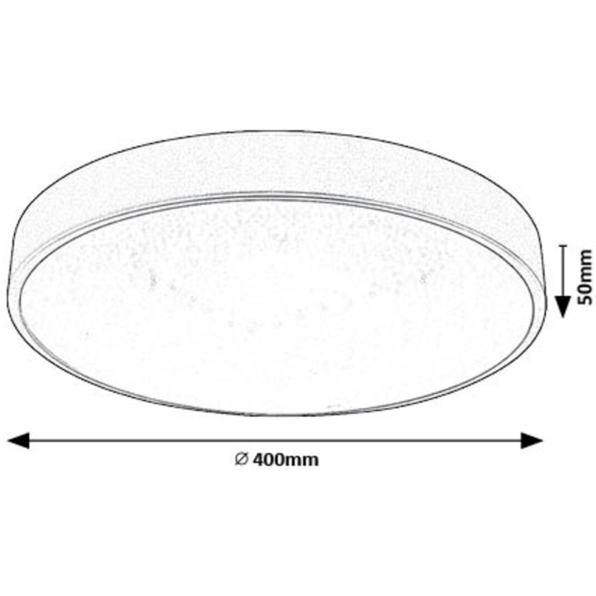 Rabalux - LED Stropna svjetiljka LED/24W/230V 4000K pr. 40 cm