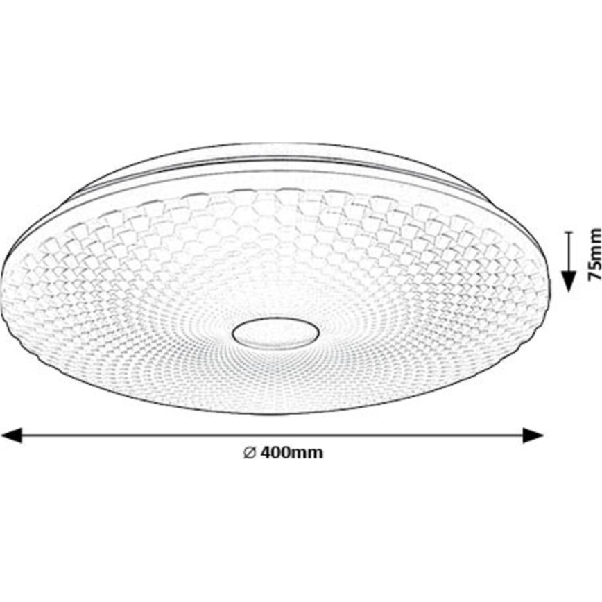 Rabalux - LED Stropna svjetiljka LED/24W/230V 4000K pr. 40 cm