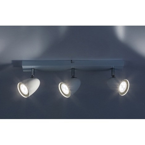 Rabalux - Reflektorska svjetiljka 3xGU10/5W/230V bijela