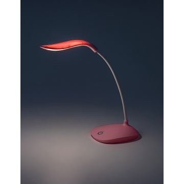 Rabalux - LED Prigušiva fleksibilna stolna lampa LED/2W/5V ružičasta