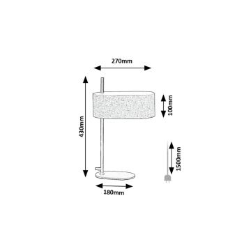 Rabalux - Stolna lampa 1xE14/40W/230V