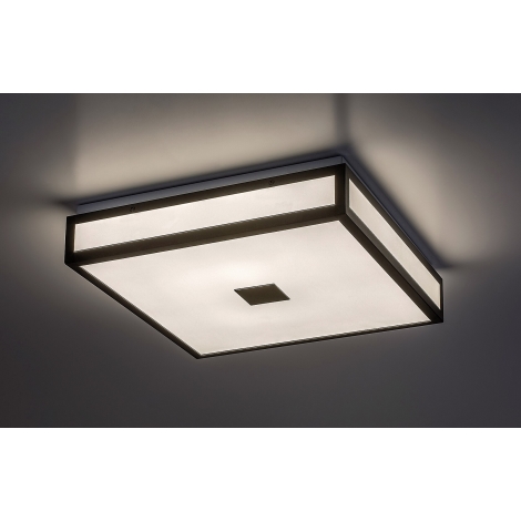 Rabalux - LED Stropna svjetiljka za kupaonicu LED/24W/230V IP44 4000K 40x40 cm crna