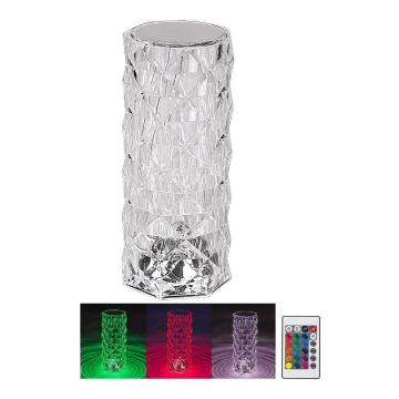 Rabalux 76015 - LED RGB Prigušiva stolna punjiva lampa SIGGY LED/1,5W/3,7V 800 mAh