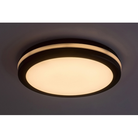 Rabalux - LED Stropna svjetiljka za kupaonicu LED/28W/230V 3000/4000/6500K IP54 crna