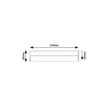 Rabalux - LED Podelementna svjetiljka LED/7W/230V 4000K crna