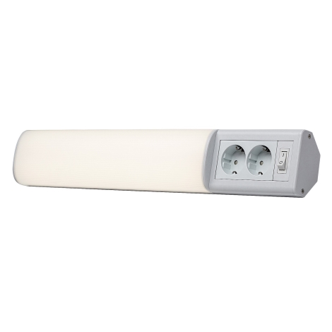 Rabalux - LED Podelementna svjetiljka s 2 utičnice LED/10W/230V 4000K 50 cm bijela
