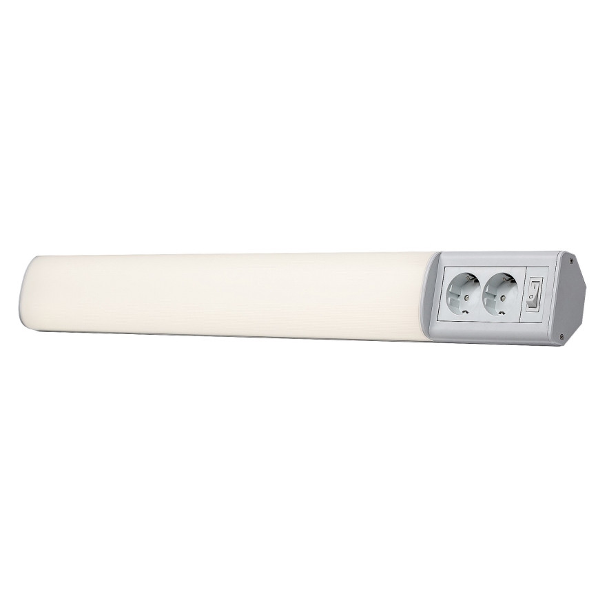 Rabalux - LED Podelementna svjetiljka s 2 utičnice LED/15W/230V 4000K 70 cm bijela