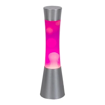 Rabalux  - Lava lampa MINKA 1xGY6,35/20W/230V ružičasta