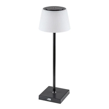 Rabalux - LED Prigušiva punjiva stolna lampa LED/4W/3,7V 1800 mAh 3000-5000K IP44 crna
