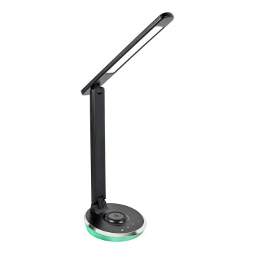 Rabalux - LED RGB Prigušiva stolna lampa na dodir LED/6W/230V 3000/4000/5000K crna