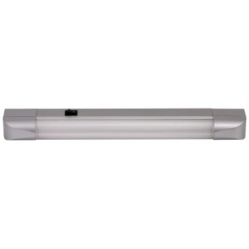 Rabalux - Podelementna svjetiljka BAND LIGHT 1xG13/10W/230V 39,5 cm srebrna