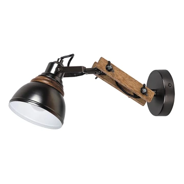 Rabalux - Zidna svjetiljka 1xE14/25W/230V crna