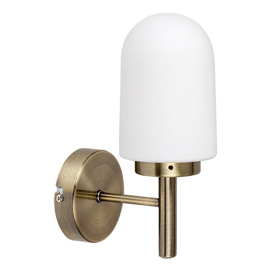 Rabalux - Zidna svjetiljka za kupaonicu 1xE14/10W/230V IP44 bronca