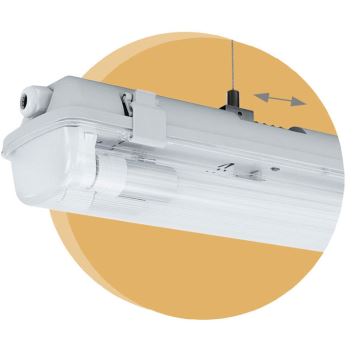 Radna fluorescentna svjetiljka LIMEA T8 2xG13/10W/230V IP65 1500mm