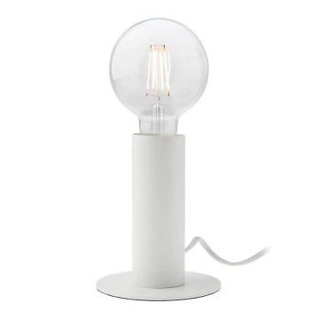 Redo 01-2129 - Stolna lampa na dodir RIVET 1xE27/42W/230V bijela
