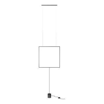 Redo 01-2134 - LED Podna lampa SLICK LED/28W/230V crna