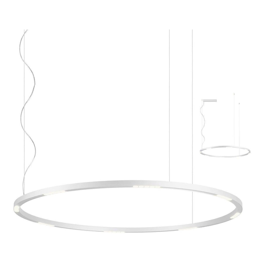 Redo 01-2208 - LED Luster na sajli UNION LED/68W/230V 3000K pr. 120 cm bijela