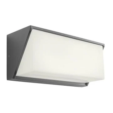 Redo 90238 - LED Vanjska zidna svjetiljka SPECTRA LED/17W/230V IP54 siva