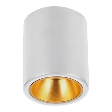Reflektorska svjetiljka 1xGU10/35W/230V okrugli bijela