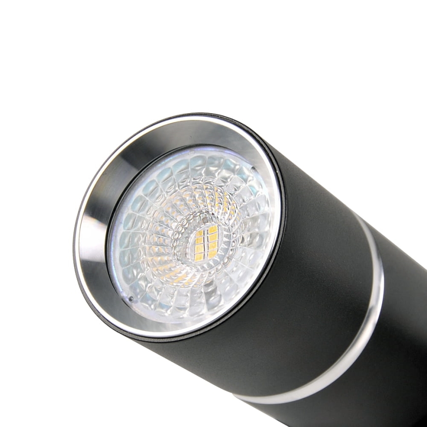 Reflektorska svjetiljka BAMBOO 2xGU10/10W/230V crna