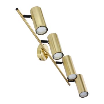 Reflektorska svjetiljka COLLY 4xGU10/15W/230V zlatna