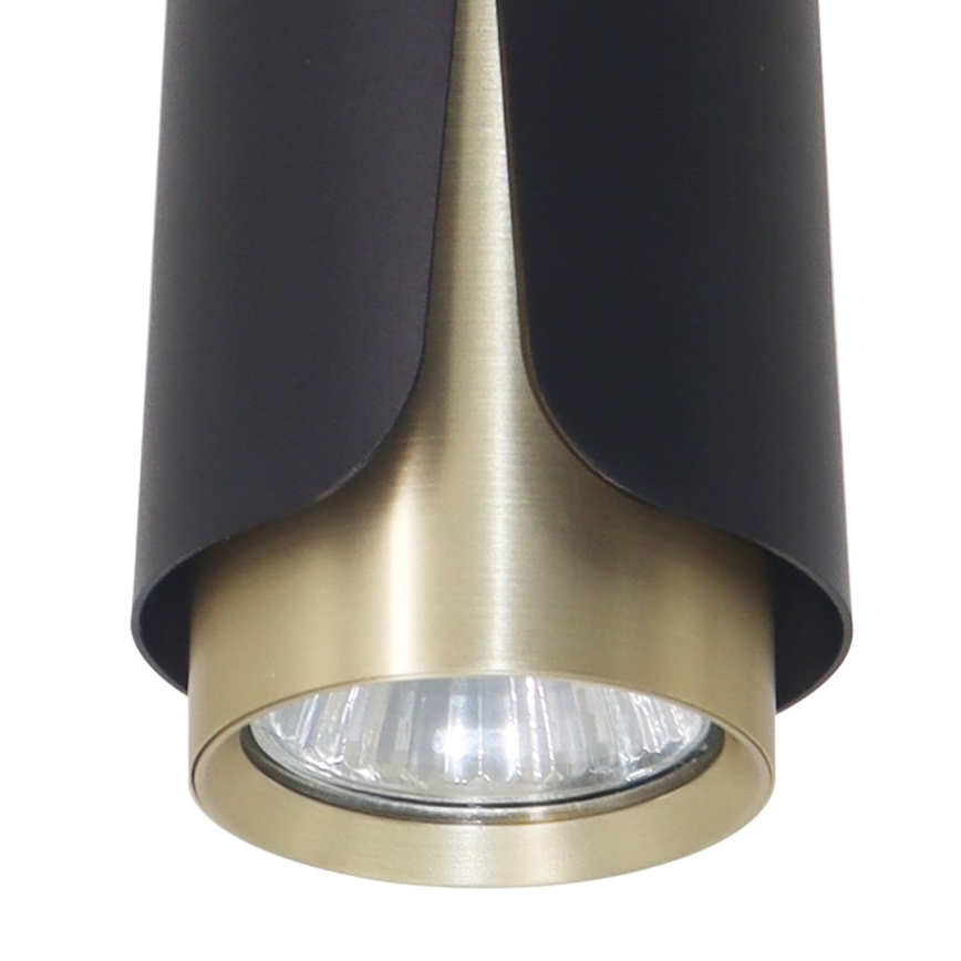 Reflektorska svjetiljka FLOWER 1xGU10/8W/230V crna