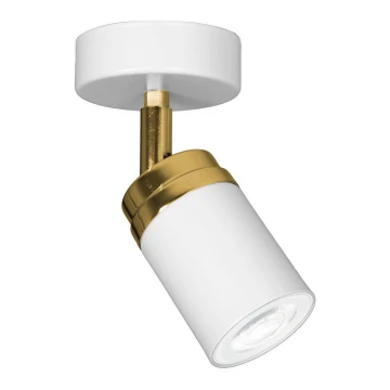 Reflektorska svjetiljka RENO 1xGU10/8W/230V bijela/zlatna