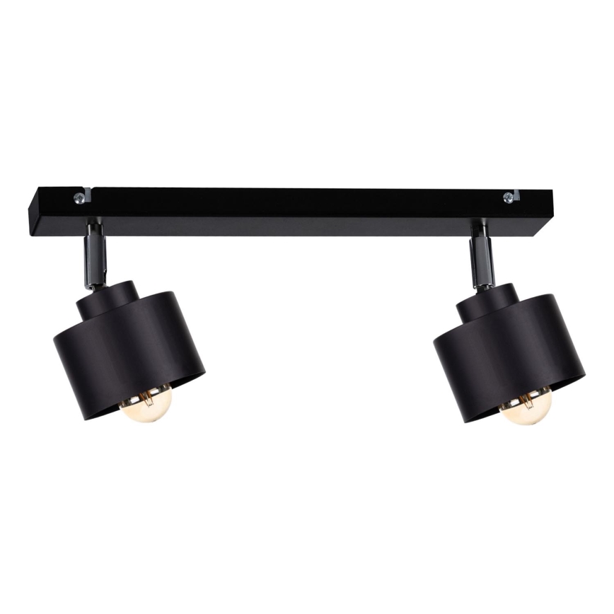Reflektorska svjetiljka SIMPLY BLACK 2xE27/60W/230V