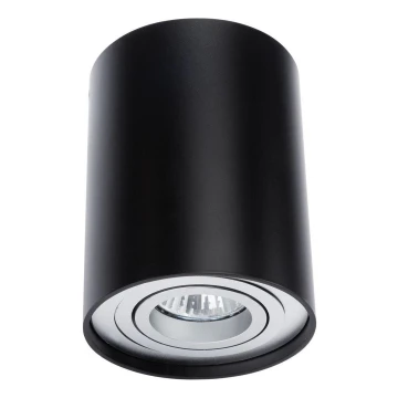 Reflektorska svjetiljka TUBA 1xGU10/50W/230V crna