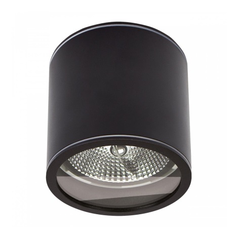 Reflektorska svjetiljka za kupaonicu CHLOE AR111 1xGU10/15W/230V IP44 okrugli crna